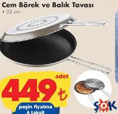 CEM BÖREK VE BALIK TAVASI 32 CM